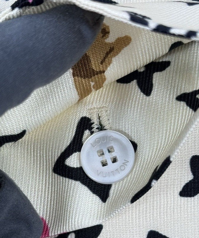 Louis Vuitton x Tyler The Creator Monogram Silk Shorts, photo 5