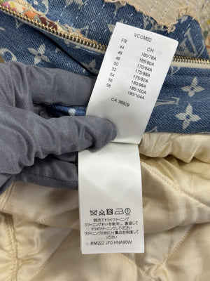 Louis Vuitton x Virgil Abloh Floral Monogram Padded Denim Jacket, photo 12