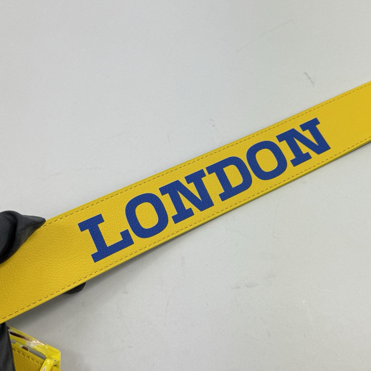 Louis Vuitton x Virgil Abloh ‘London’ Print Reversible Belt, photo 7
