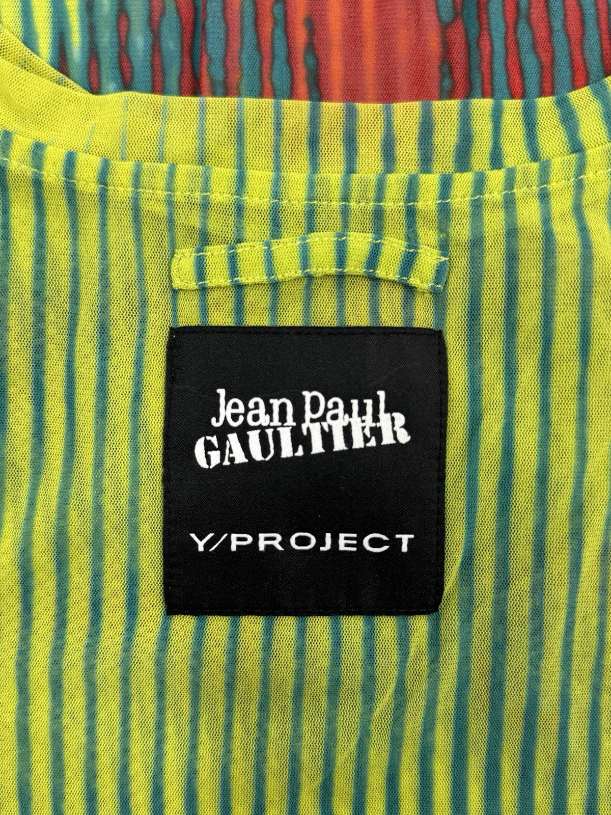 Jean Paul Gaultier x Y/Project ‘Body Morph’ Long Sleeve Mesh Top SS23, photo 5