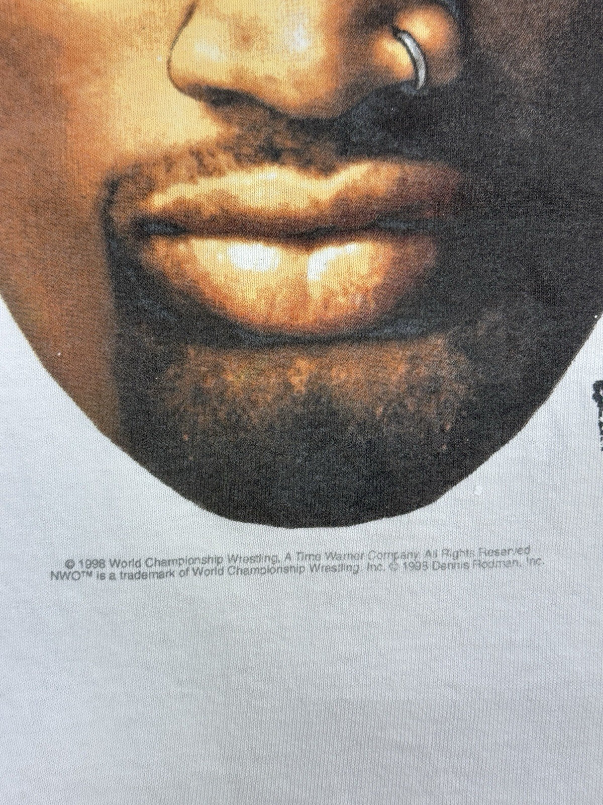 Rodzilla Dennis Rodman 1998 Vintage T-Shirt, photo 6