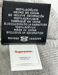 Supreme x New Era Logo Embroidered Beanie, photo 8