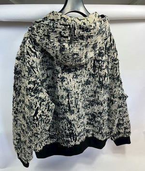 Givenchy x MMW Distressed Oversized Hooded Zip Up Jacket, photo 4