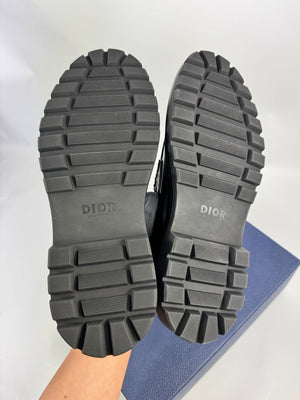 Dior CD Polished Calfskin Loafers، الصورة 5