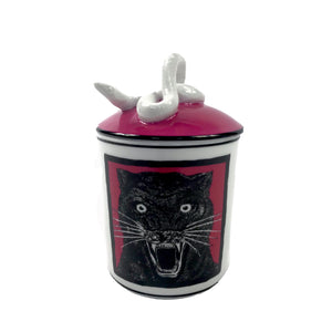 Gucci Richard Ginori 1735 Snake And Cat Esotericum Candle، الصورة 1