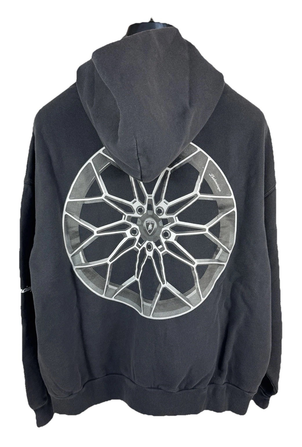 Balenciaga x Lamborghini Graphic Print Zip Up Jumper, photo 4