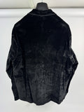 Prada Triangle Logo Velvet Shirt &amp; Trousers، الصورة 4