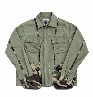 Facetasm Camouflage Print Light Jacket, photo 1