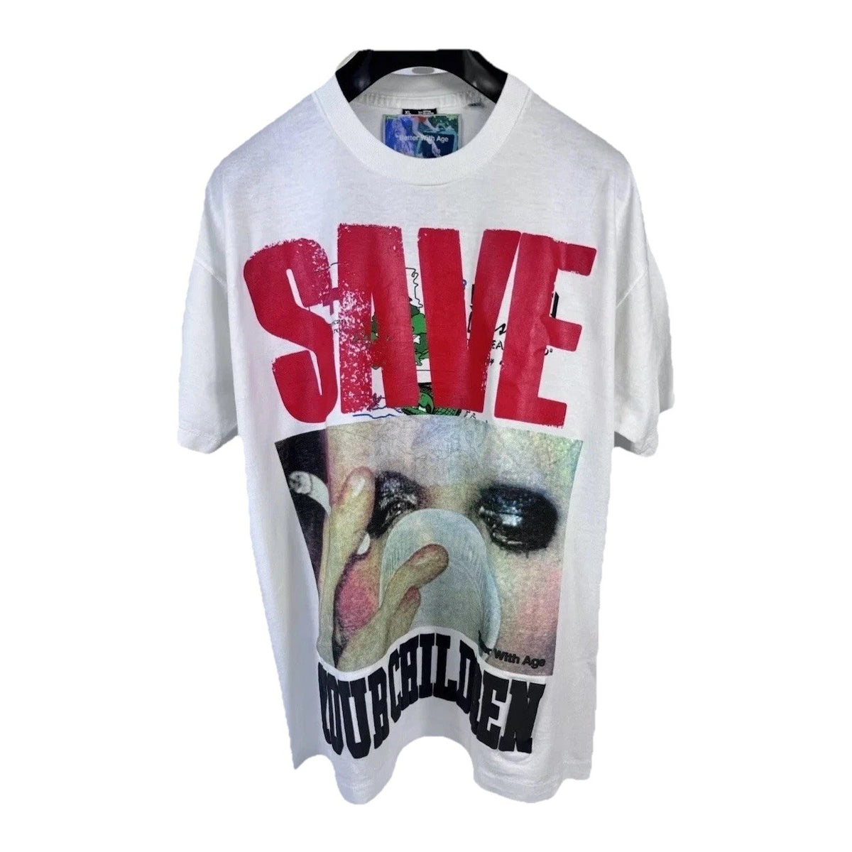 Better with Age Save Your Children Print T-Shirt, photo 1