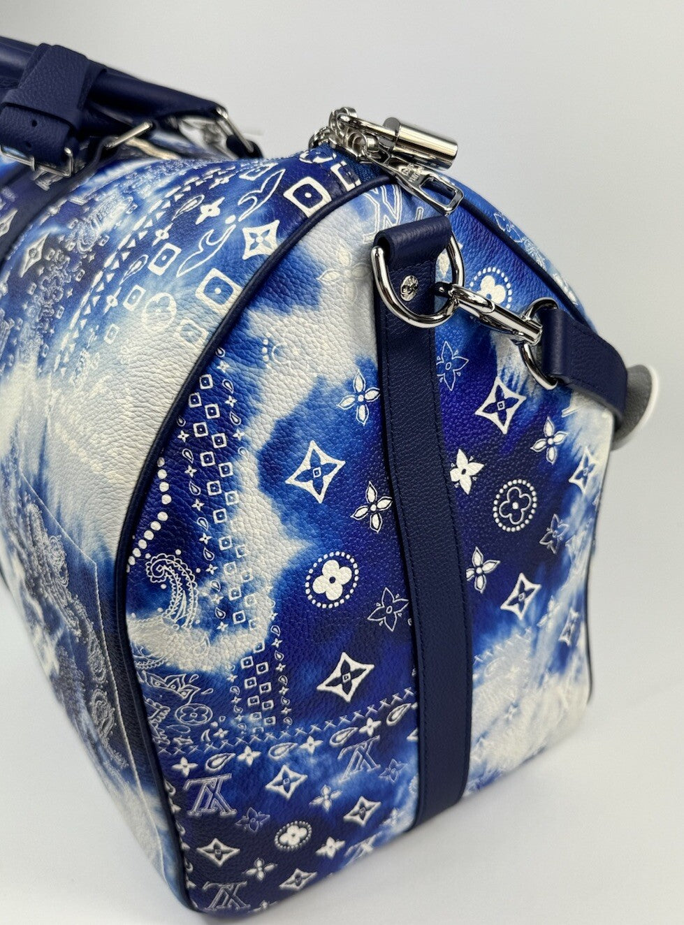 Louis Vuitton x Virgil Abloh Monogram Bandana Keepall, photo 5