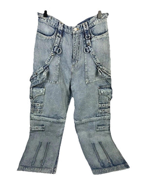 Balenciaga 2 in 1 Raver Japan Denim Jeans / Shorts, photo 1