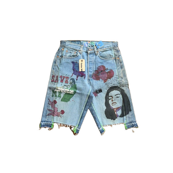 Better With Age Levi’s Harrison Triple Wide Denim Shorts, photo 1