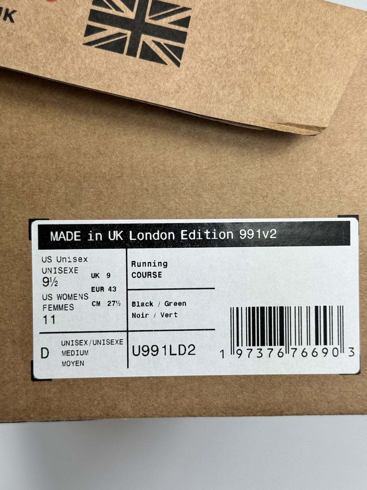 New Balance 991v2 Miuk London Marathon Sneakers, photo 11