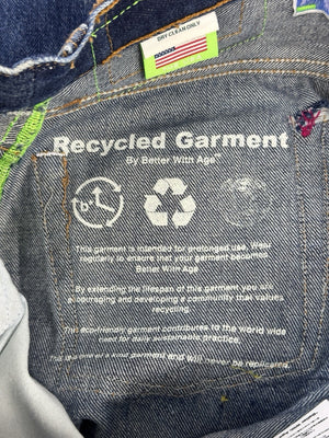 Better With Age Gentlemen’s Triple Wide Long Denim Shorts, photo 13
