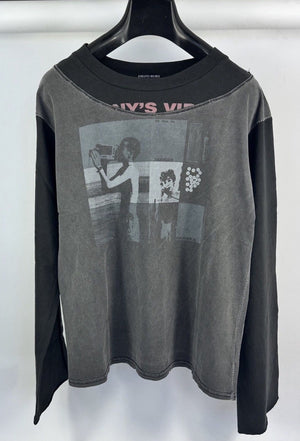Enfants Riches Deprimes Benny’s Video Assemblage Long Sleeve T-Shirt, photo 3
