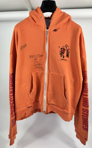 Paly Hollywood Rolling Stones Zip Hoodie And Sweatpants Set, photo 4