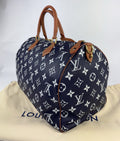 Louis Vuitton x Nigo Speedy P9 Bandoulière 50 Navy Blue Bag, photo 5