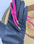 Chrome Hearts Pink Cross Patch Straw Hat, photo 8