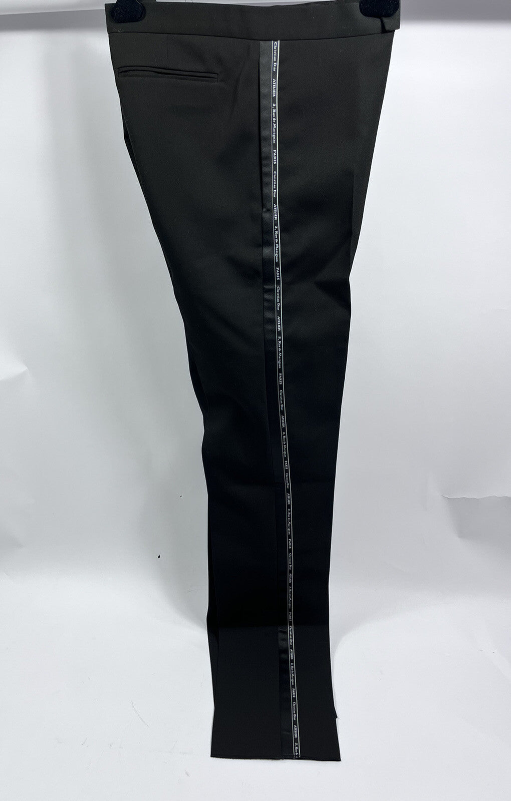 Dior Ruban Logo Black Smart Trousers, photo 2
