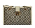 Gucci Padlock GG Supreme Medium Canvas Tote Bag With Gold Hardware, photo 1