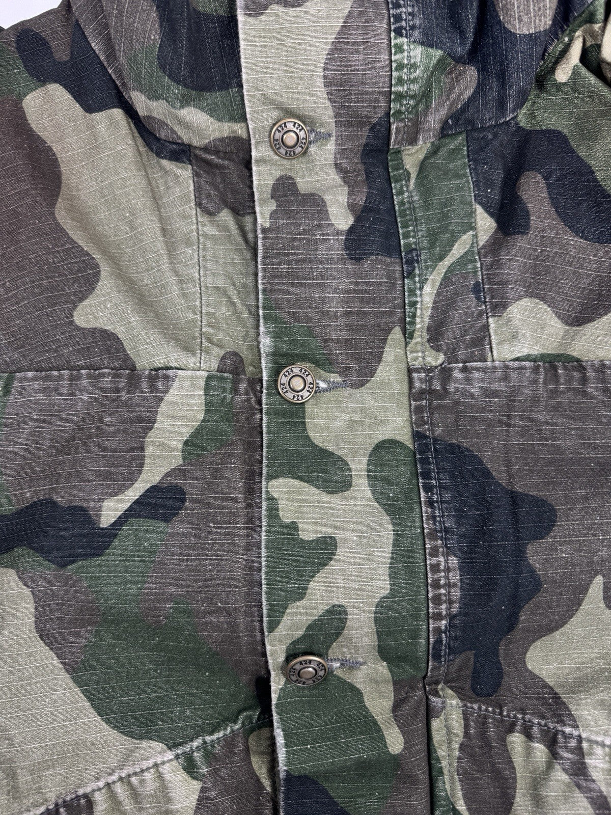 424 Camouflage-Print Cotton-Ripstop Hooded Jacket, photo 3