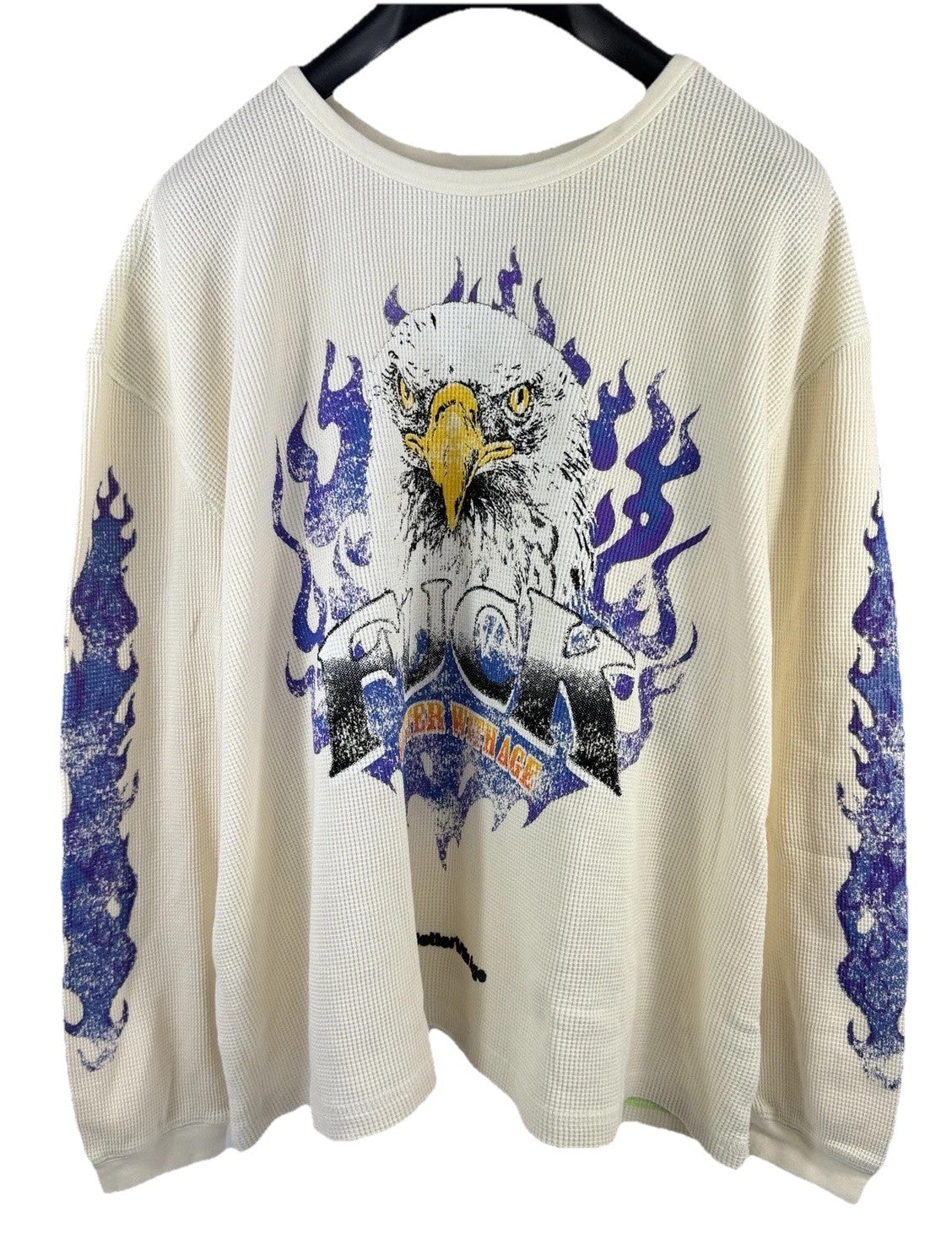Better With Age Vanity Waffle Eagle Long Sleeve T-Shirt, photo 3