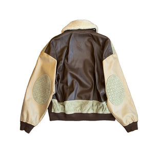 Bottega Veneta Soft Leather Jacket With Shearling Removable Collar، الصورة 2