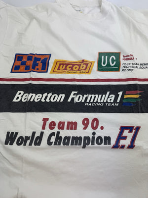 Benetton F1 Team 90 World Champion Vintage T-Shirt، الصورة 5