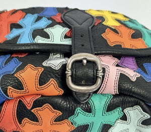 Chrome Hearts Flooded Multicolour Cross Snat Medium Bag, photo 7