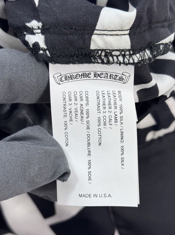Chrome Hearts Logo Print Silk Pants, photo 9