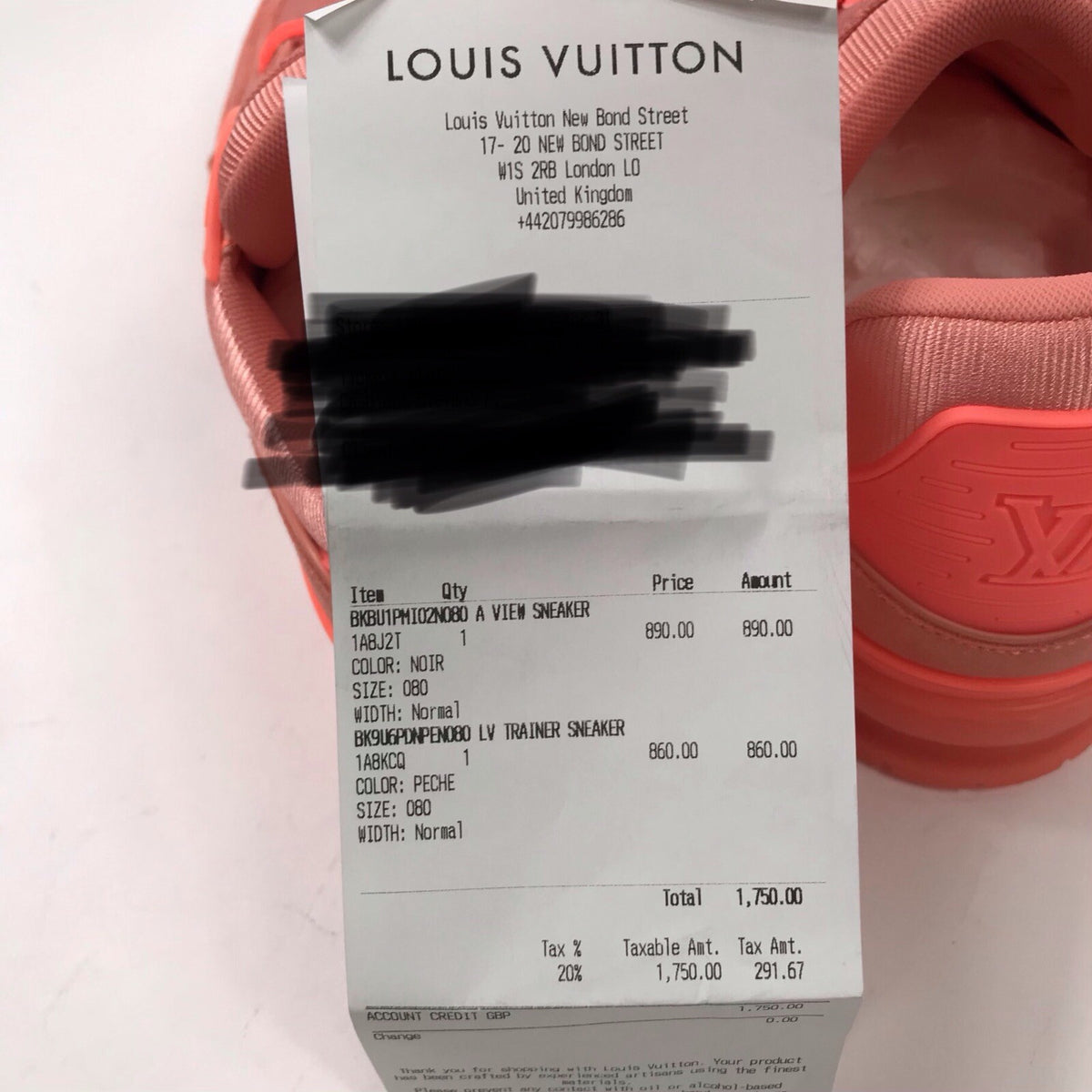 Louis Vuitton Peche Low-top Sneakers, photo 8