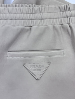 Prada Leather Shorts، الصورة 3
