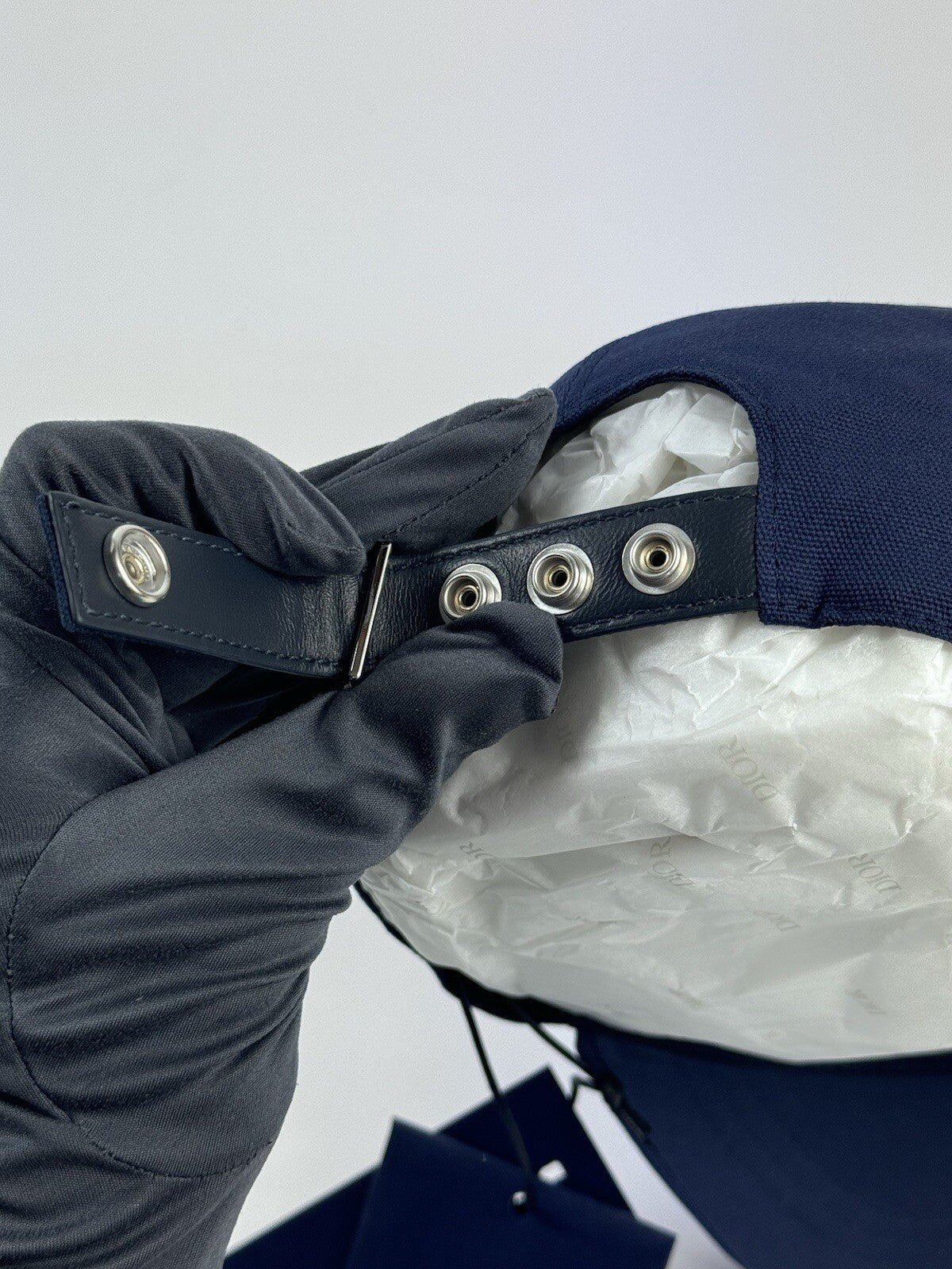 Dior Logo Adjustable Cap, photo 5