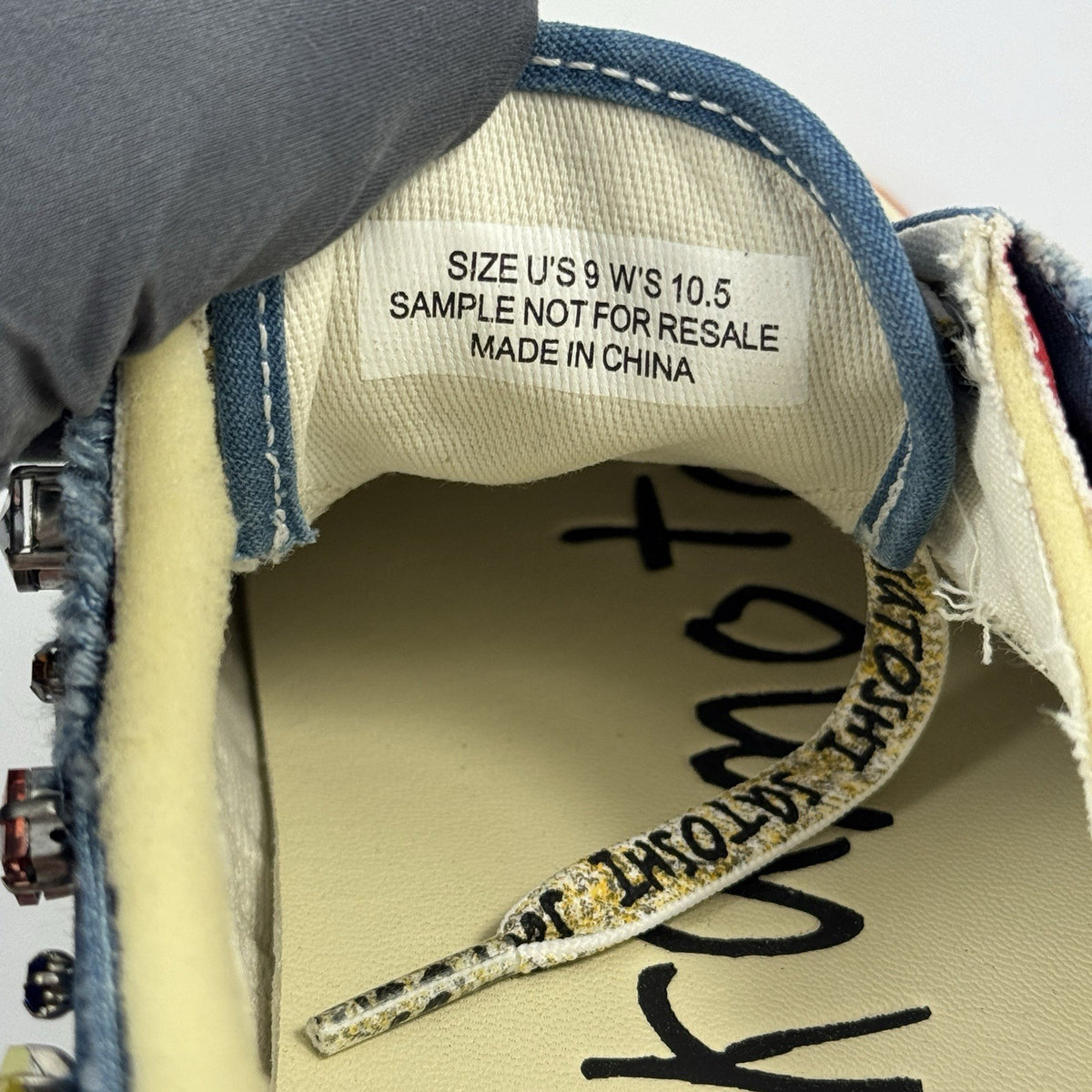 Satoshi Nakamoto Vans Complexion Exclusive Lucky Charm Sample Sneakers, photo 11