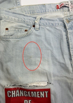 Levi’s Coucou Bebe Changement De Propriétaire Distressed Jeans, photo 4