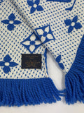 Louis Vuitton Duo Blue Echarpe Logomania Scarf 2018, photo 5