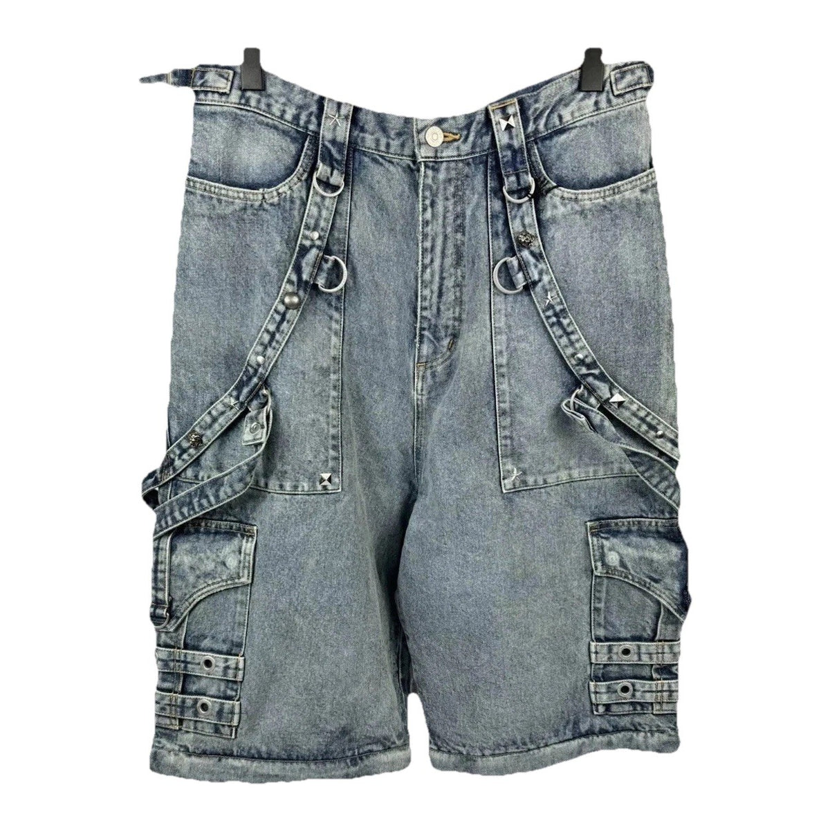 Balenciaga 2 in 1 Raver Japan Denim Jeans / Shorts, photo 4