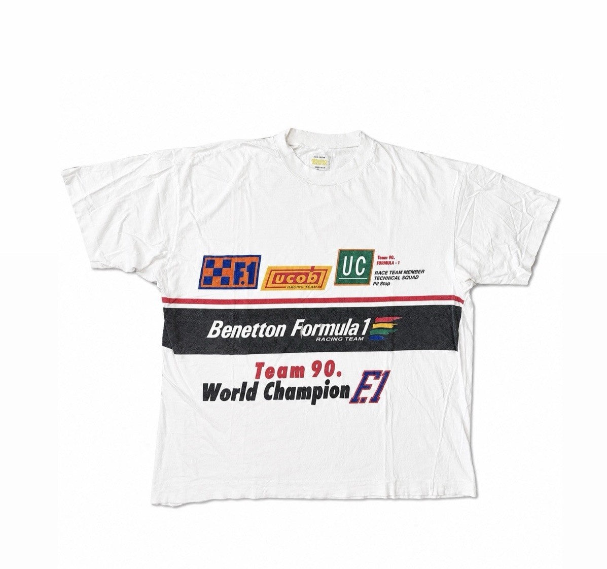 Benetton F1 Team 90 World Champion Vintage T-Shirt, photo 1