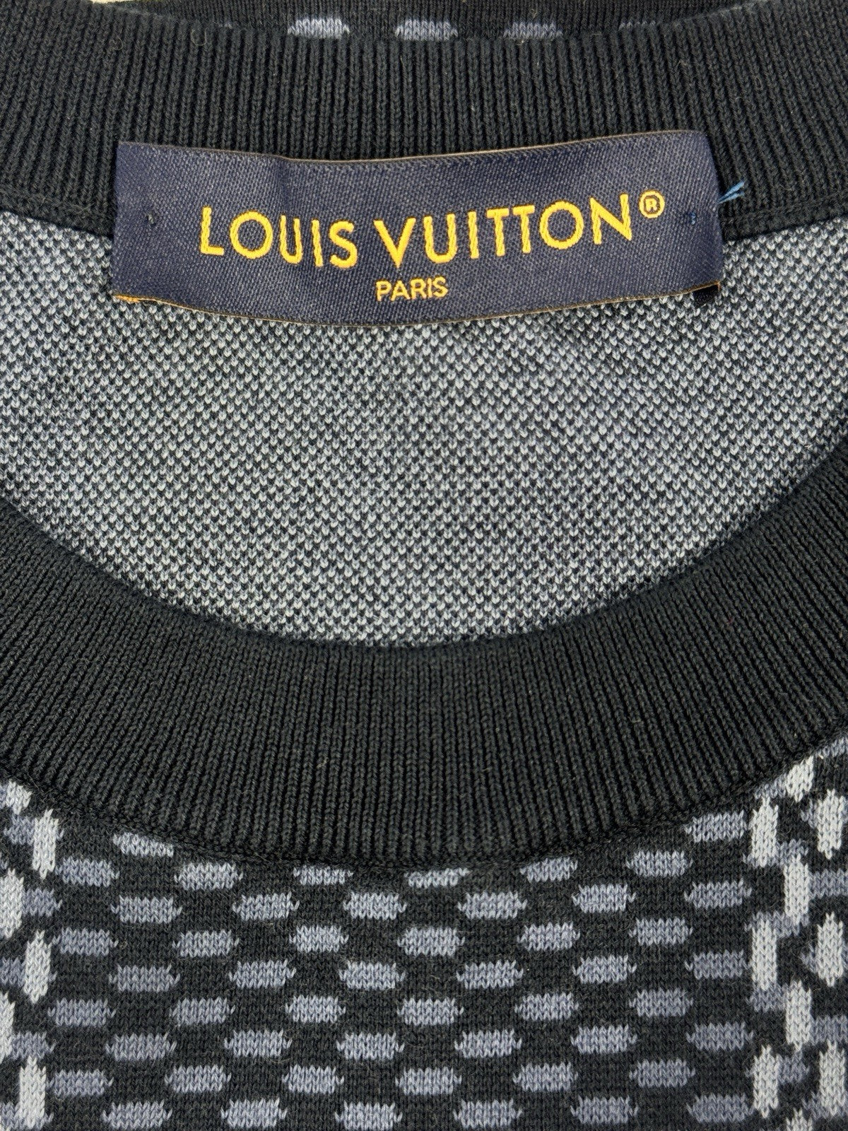 Louis Vuitton Damier LV Crystal Crewneck T-Shirt, photo 5