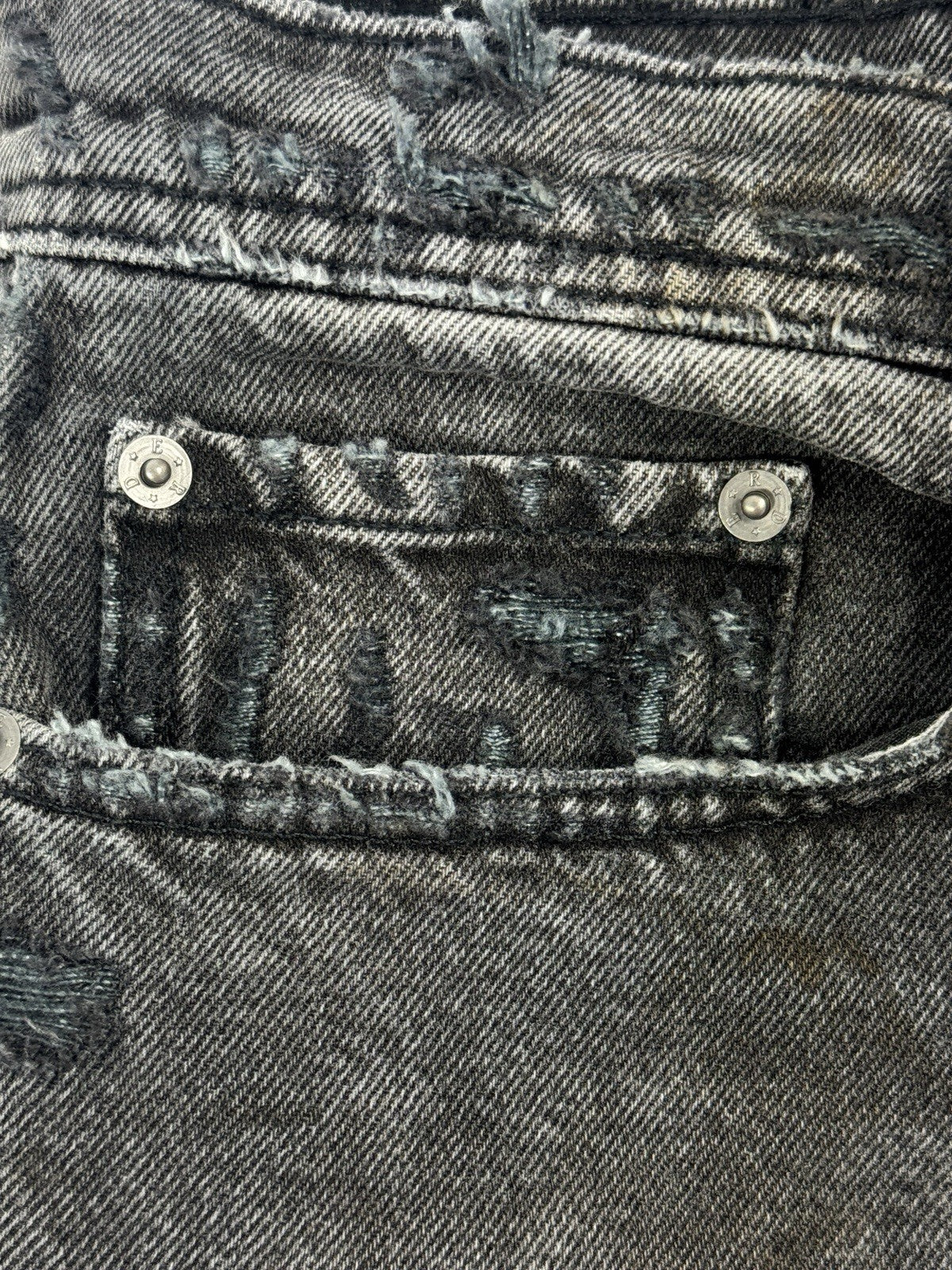 Enfants Riches Deprimes Distressed Baggy Denim Jeans, photo 8