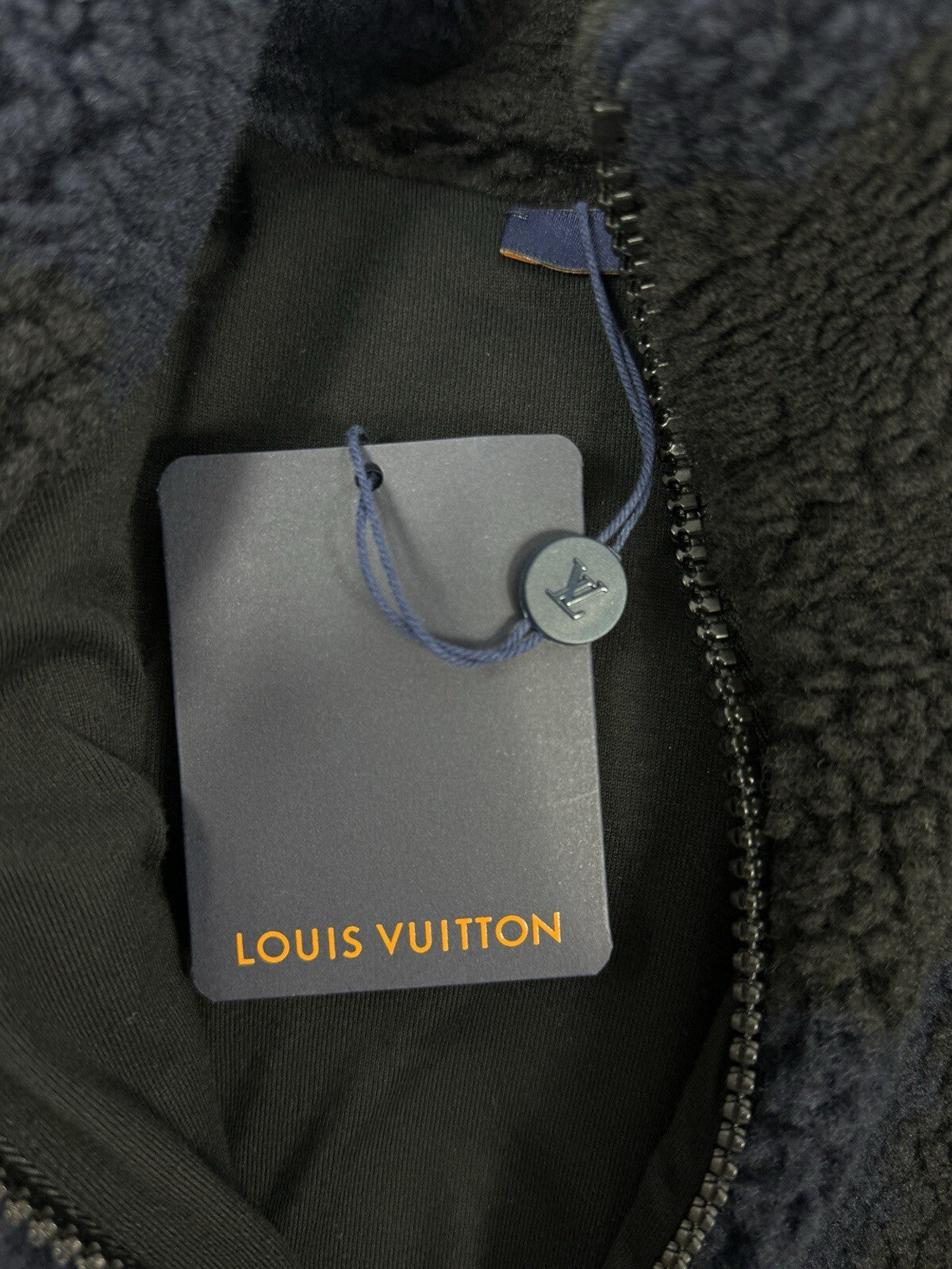 Louis Vuitton x Nigo Jacquard Damier Fleece Navy Blouson, photo 9