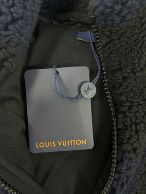 Louis Vuitton x Nigo Jacquard Damier Fleece Navy Blouson（写真9）