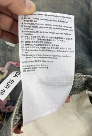 Acne Studios Loose Fit 1981F Mid Blue Jeans（写真13）