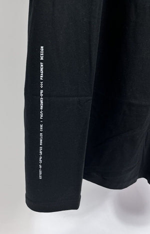 Moncler x Fragment Hiroshi Fujiwara Black Maglia T-Shirt، الصورة 5