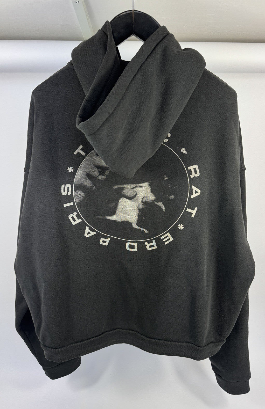 Enfants Riches Deprimes Tabac Rat Distressed Zip Hoodie, photo 4