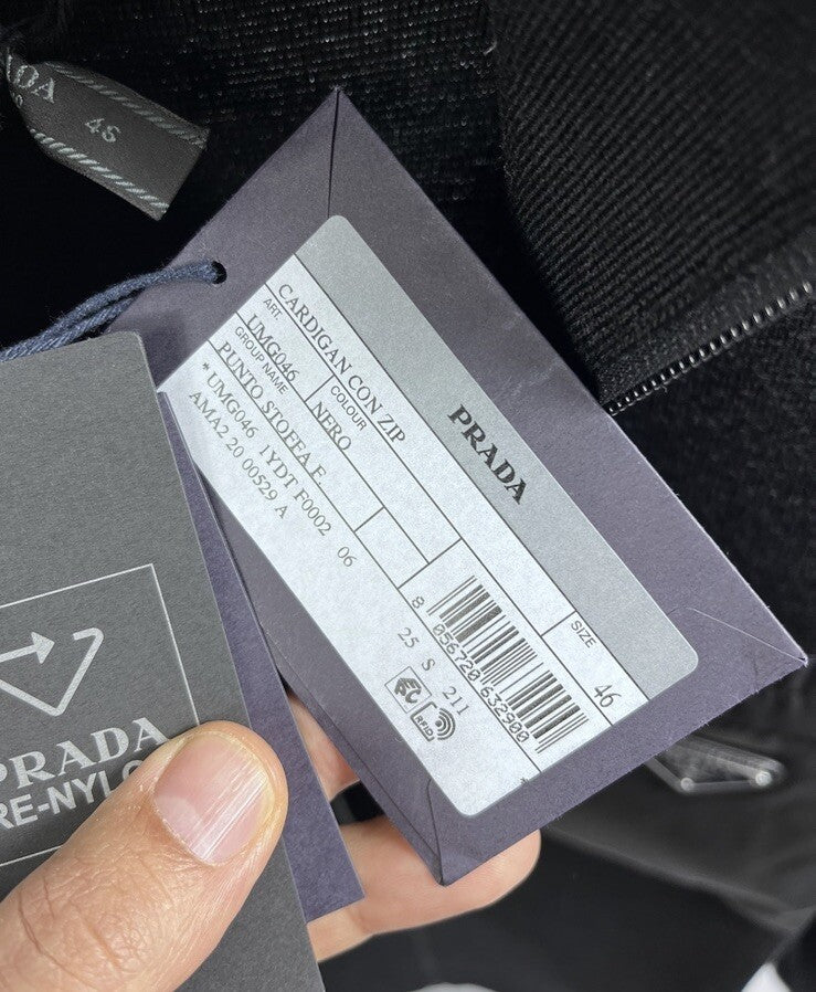Prada Zip Up Cardigan, photo 11