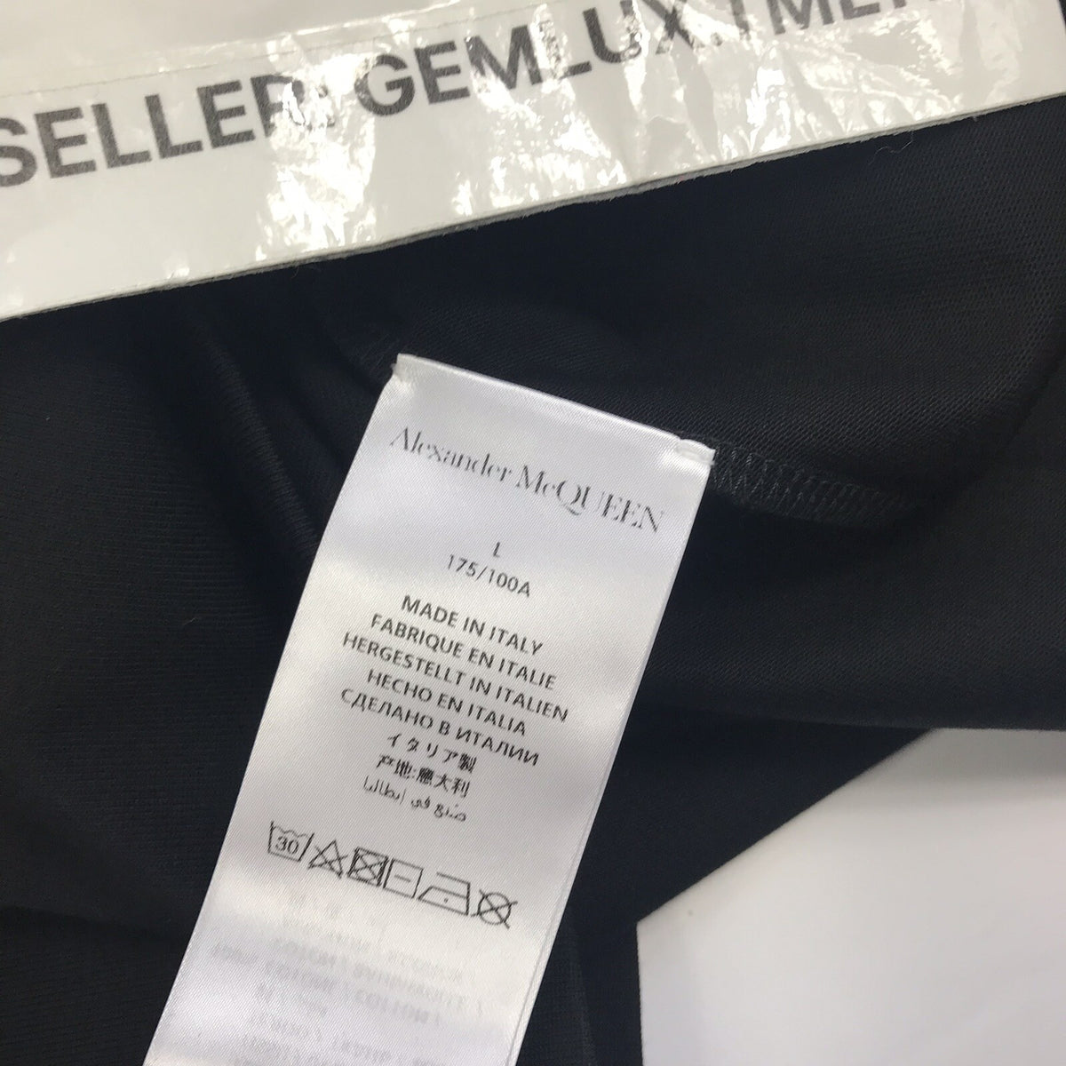 Alexander McQueen Skull Print Black T-Shirt, photo 9