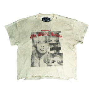 The Sekrit Saint Photo Print Distressed T-Shirt, photo 1