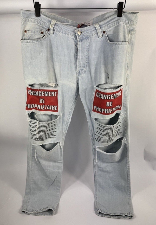 Levi’s Coucou Bebe Changement De Propriétaire Distressed Jeans, photo 2
