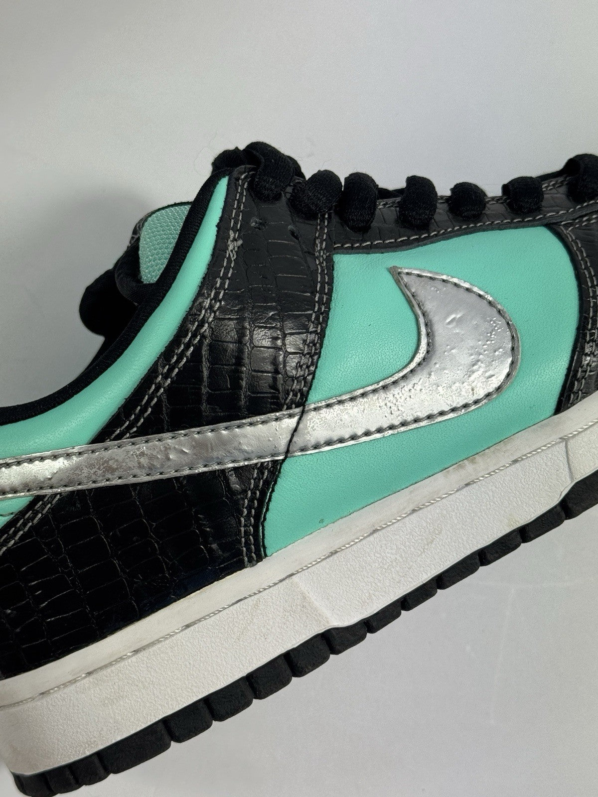Nike Vintage SB Dunk Low Diamond Supply Co Tiffany Sneakers, photo 14